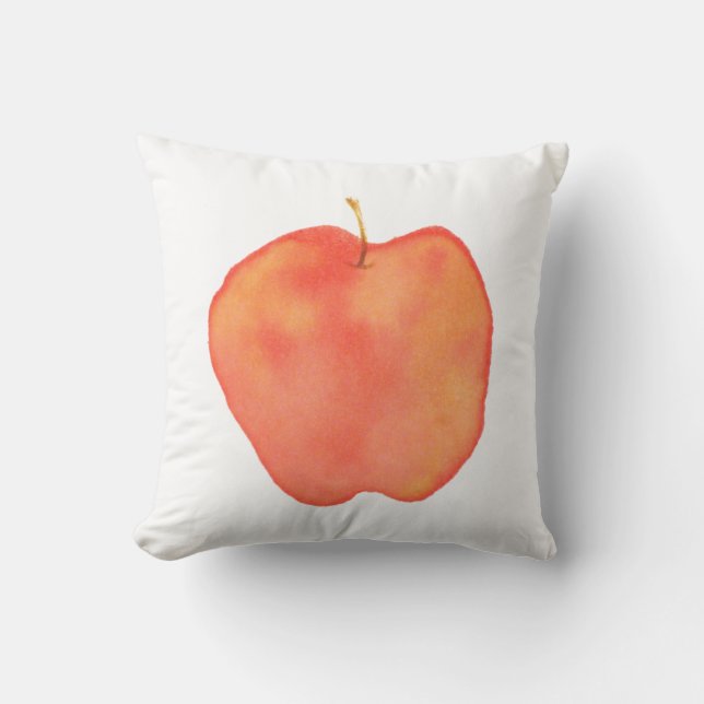 Apple Throw Pillow (Front)