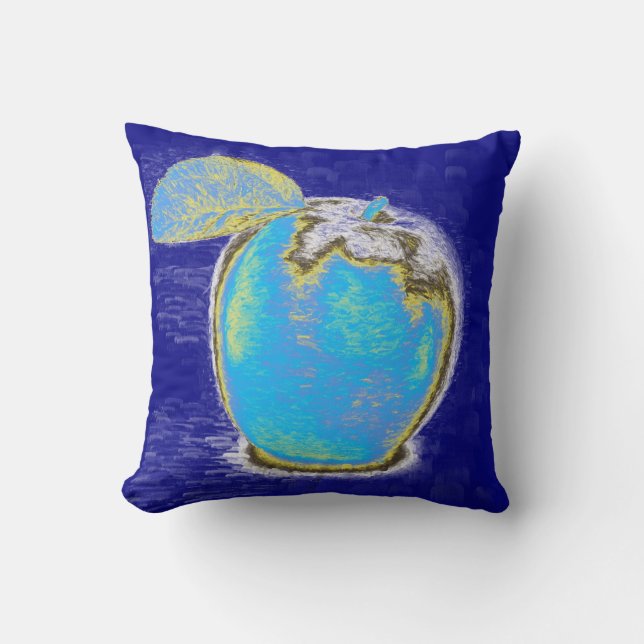 Apple Throw Pillow (Front)