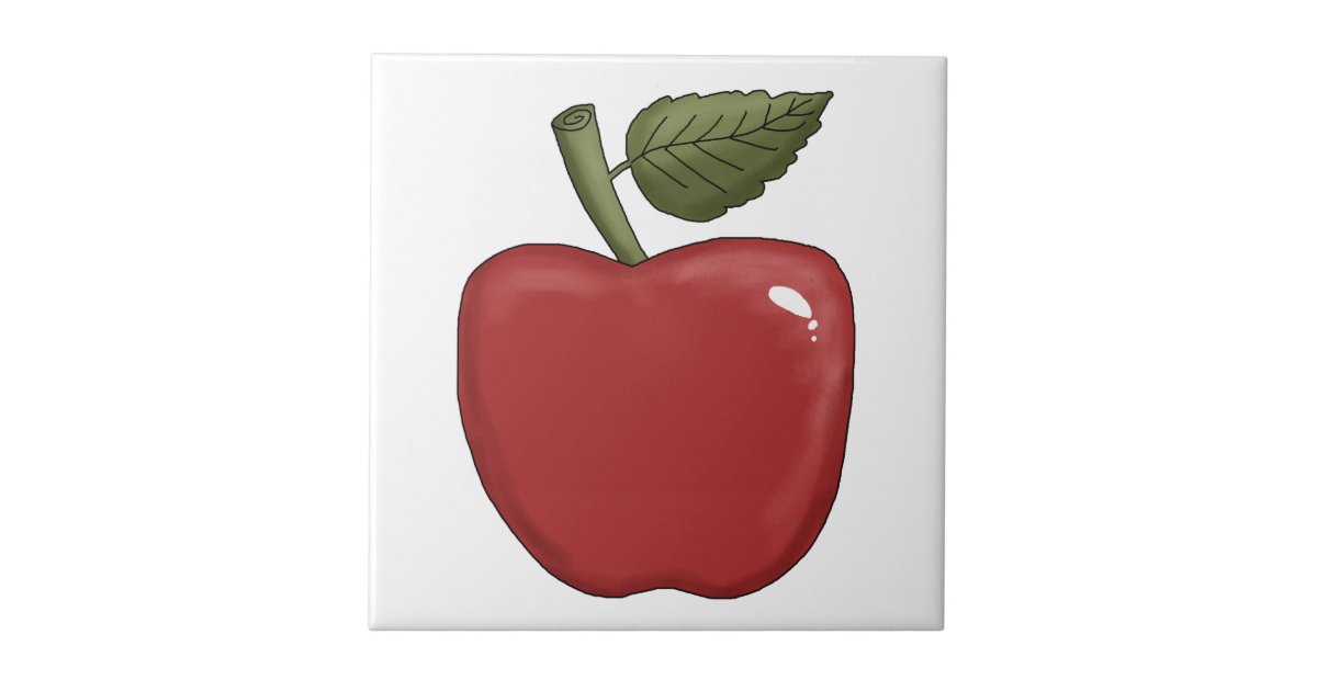 Apple Tile | Zazzle