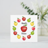 Apple Time, Delicious, Granny Smith, Pink Variety (Standing Front)