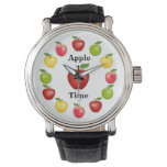 Apple Time, Delicious, Granny Smith, Pink Variety  Watch at Zazzle