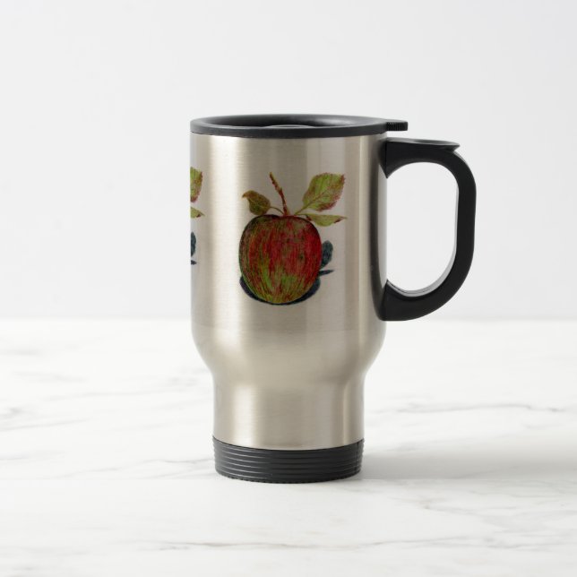 Apple Travel Mug (Right)