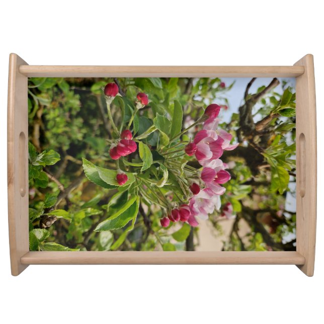 Apple tree blossom  serving tray (Front)