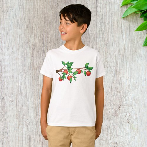 Apple Tree Branch T_Shirt