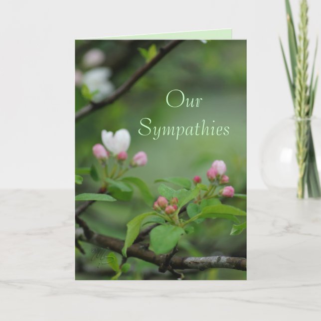 Apple Tree Budded- customzie any occasion Card (Front)