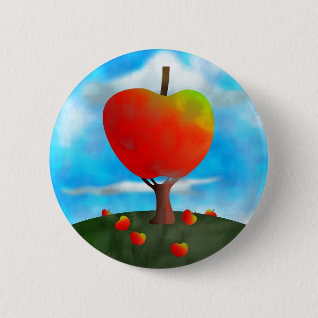 Apple Tree Button (Front)