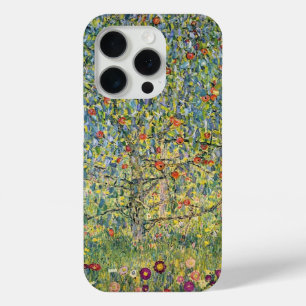 Apple Tree by Gustav Klimt, Vintage Art Nouveau iPhone 15 Pro Case