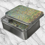 Apple Tree by Gustav Klimt, Vintage Art Nouveau Jigsaw Puzzle<br><div class="desc">Apple Tree (1912) by Gustav Klimt is a vintage Victorian Era Symbolism fine art painting. A nature scene with an apple tree in an orchard on a farm with ripe fruit and apple blossoms. The floral garden is in full bloom with spring flowers. About the artist: Gustav Klimt (1862-1918) was...</div>