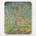 Apple Tree by Gustav Klimt, Vintage Art Nouveau Mouse Pad<br><div class="desc">Apple Tree (1912) by Gustav Klimt is a vintage Victorian Era Symbolism fine art painting. A nature scene with an apple tree in an orchard on a farm with ripe fruit and apple blossoms. The floral garden is in full bloom with spring flowers. About the artist: Gustav Klimt (1862-1918) was...</div>