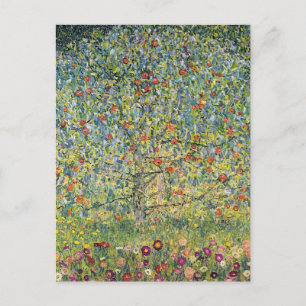 Apple Tree by Gustav Klimt, Vintage Art Nouveau Postcard