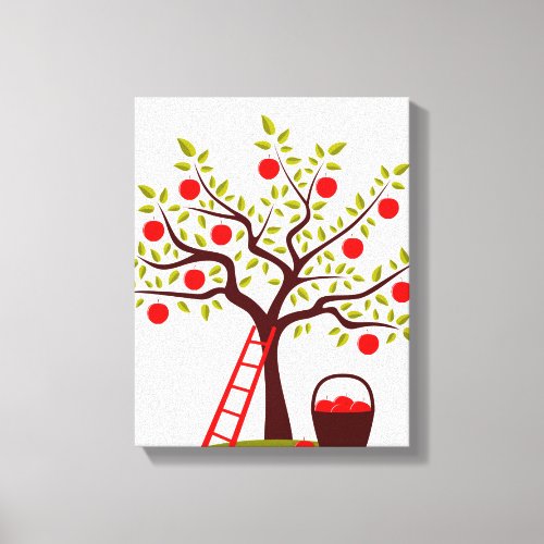 Apple Tree Canvas Print