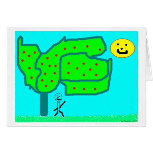 Apple Tree Cards (Front Horizontal)