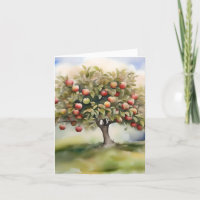 Apple Tree Day A - January 6 - Watercolor & Pen
