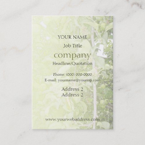 Apple Tree Green Profile Card