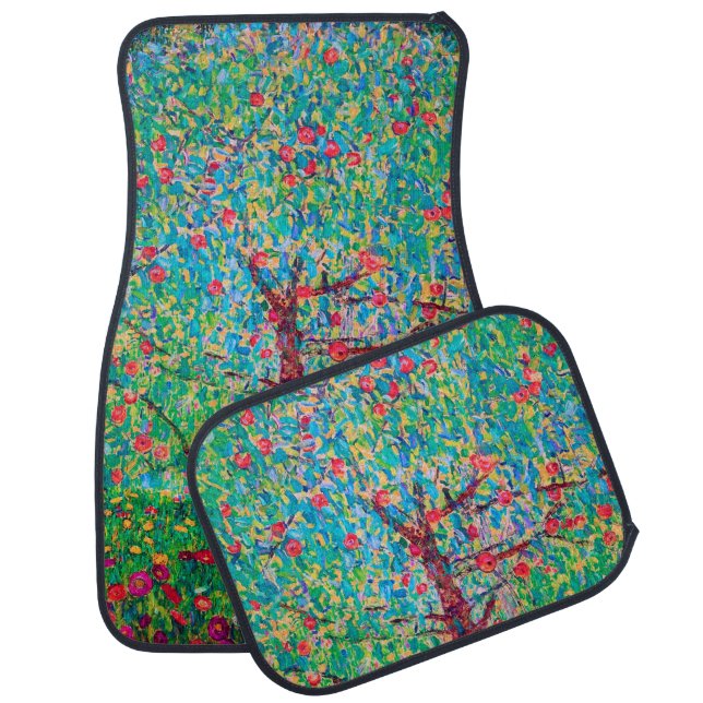 Apple Tree, Gustav Klimt Car Floor Mat (Set)
