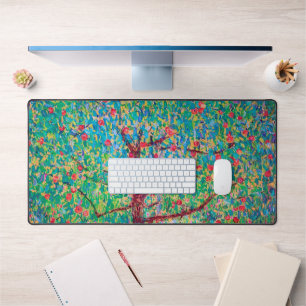 Apple Tree, Gustav Klimt Desk Mat