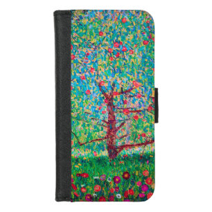 Apple Tree, Gustav Klimt iPhone 8/7 Wallet Case