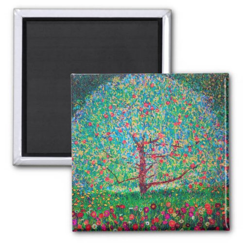 Apple Tree Gustav Klimt Magnet
