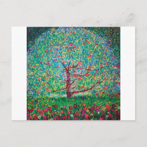 Apple Tree Gustav Klimt Postcard
