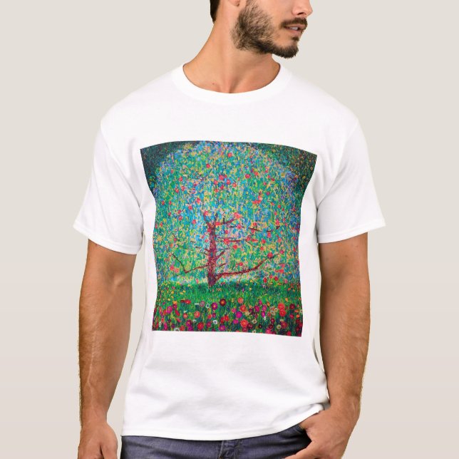 Apple Tree, Gustav Klimt T-Shirt (Front)