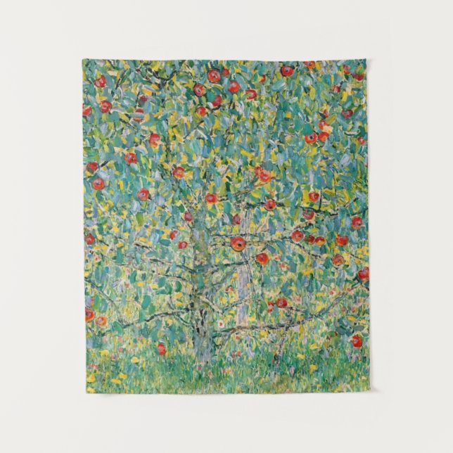 Apple Tree Gustav Klimt Tapestry (Front)
