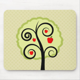 Apple Tree Mouse Pad