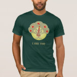 Apple Tree Or Face Or Peacock Shirt at Zazzle