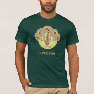 Apple Tree or Face or Peacock Shirt