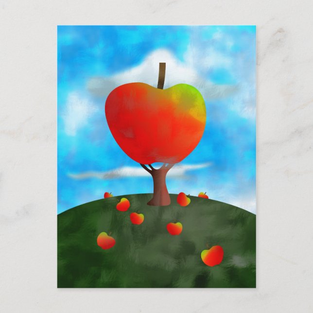 Apple Tree Postcard (Front)