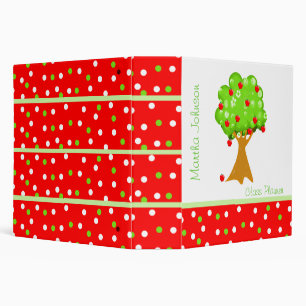 Apple Tree Teacher's Class Planner Binder
