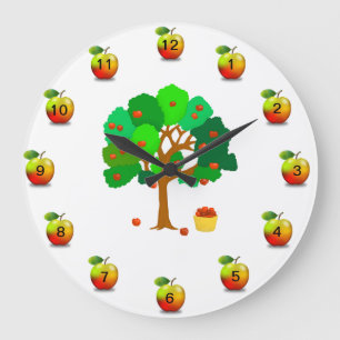 Apple Tree Wall Clock