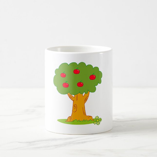 Apple Tree Whimsical Red Apples Coffee Mug (Creator Uploaded)