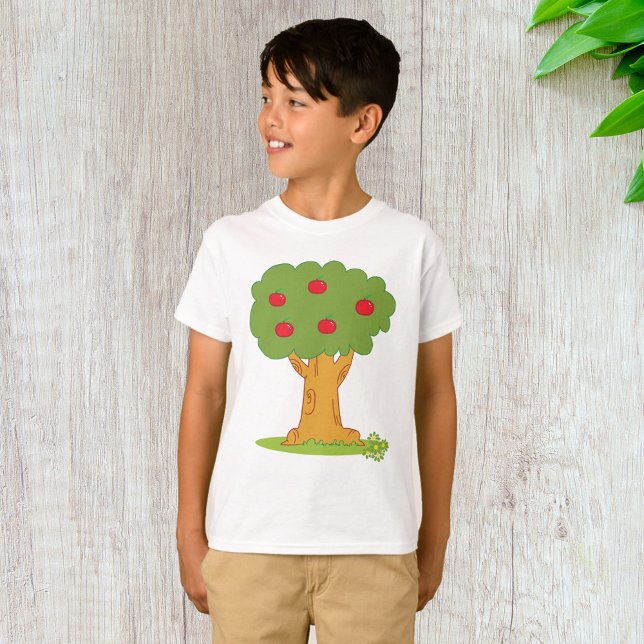 Apple Tree Whimsical Red Apples T-Shirt (Creator Uploaded)