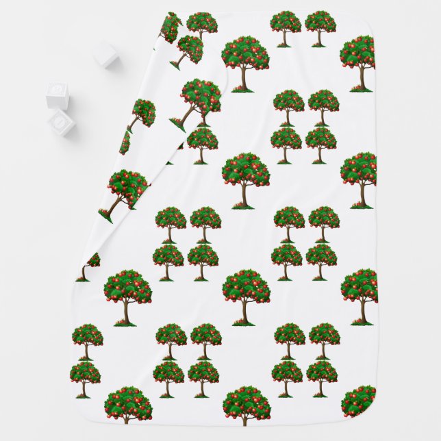 Apple trees Baby blanket (In Situ)