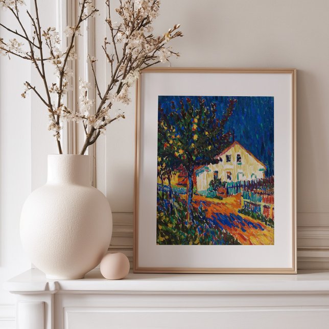 Apple Trees | Ernst Ludwig Kirchner Framed Art (Creator Uploaded)