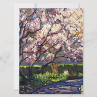 Apple Trees in Bloom Save The Date Card