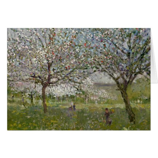 Apple Trees in Flower Cards (Front Horizontal)