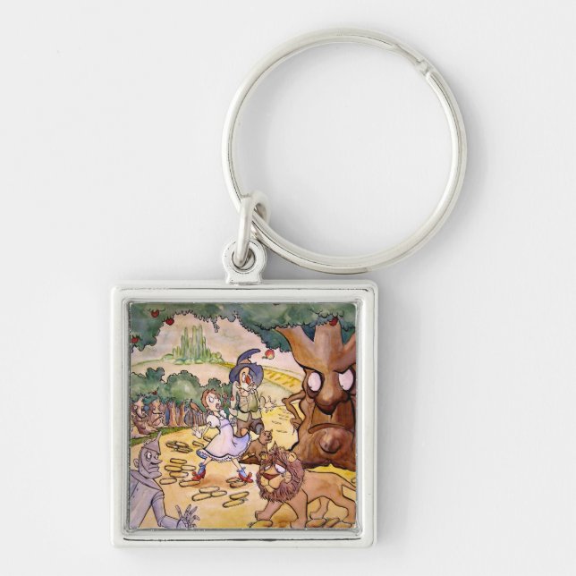 Apple Trees Keychain (Front)