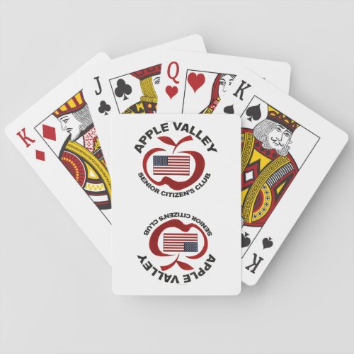 Apple Valley Senior Citizens Club Playing Cards