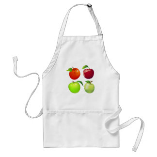 Apple Varieties Adult Apron