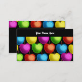 Apple Wallpaper, Your Name Here Business Card (Front/Back)