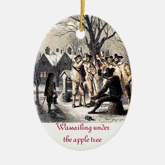 Apple Wassail Ornament (Front)