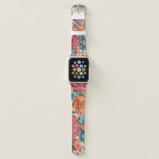 Apple Watch Band, 42mm & 44mm Florals pattern Band