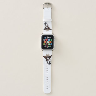 Apple Watch Band 42mm w/ basset hound