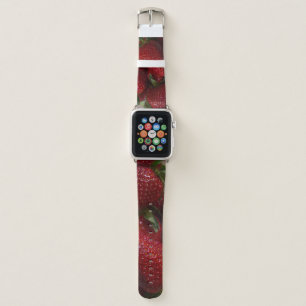 Apple Watch Band Filled with Strawberries