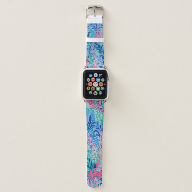 Apple watch band in stylish graphic (Front)