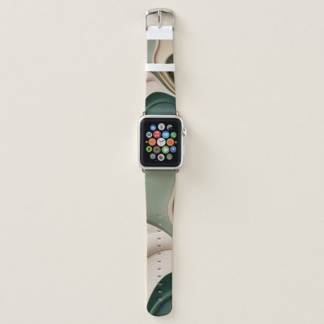 Apple watch band in stylish graphic (Front)