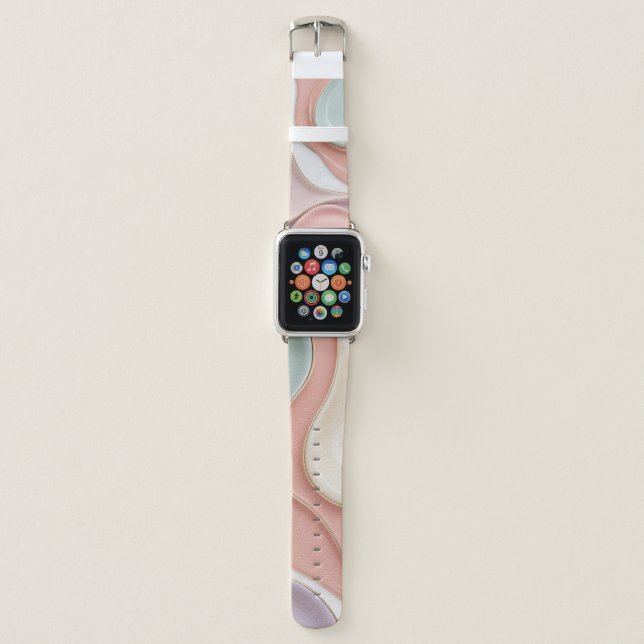 Apple watch band in stylish graphic (Front)