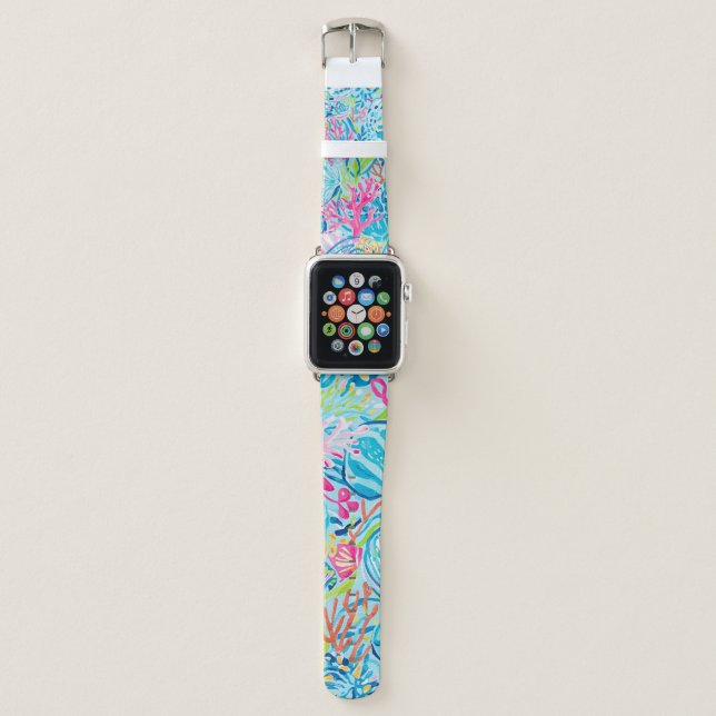 Apple watch band in stylish graphic (Front)
