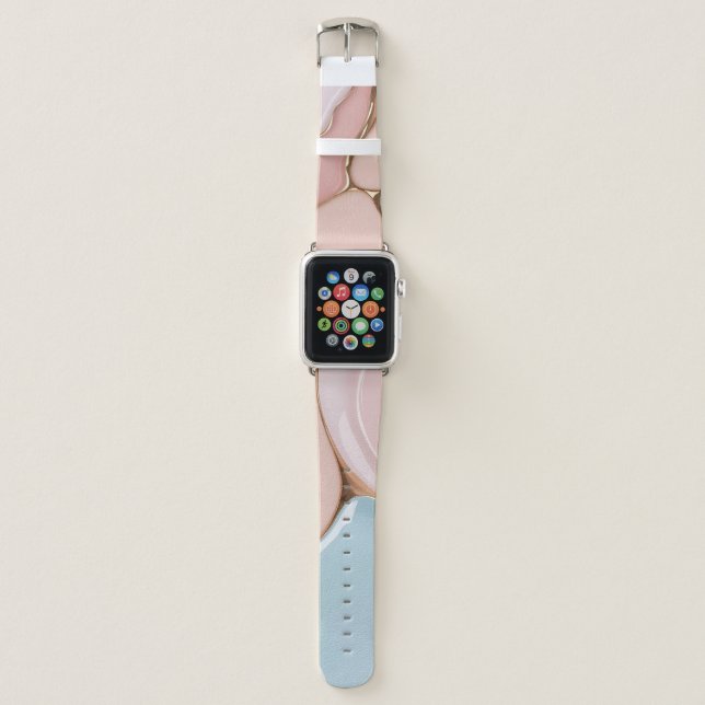 Apple watch band in stylish graphic (Front)